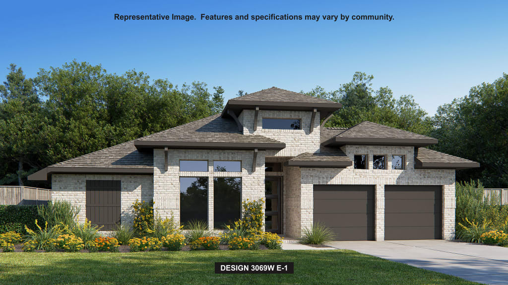 3069W House Plan in Grange 60, Houston, Texas | Available to Build